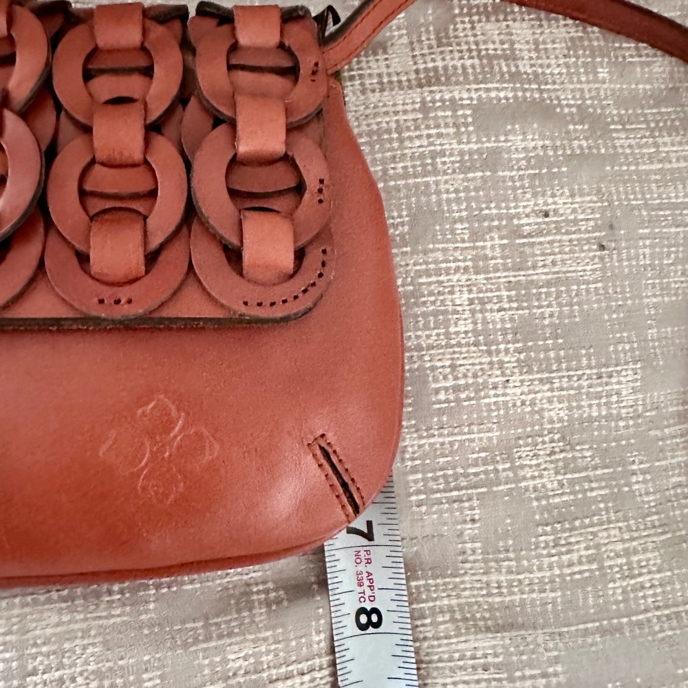 New Patricia Nash Baku Leather Clutch/Crossbody Bag - Picture 5 of 10